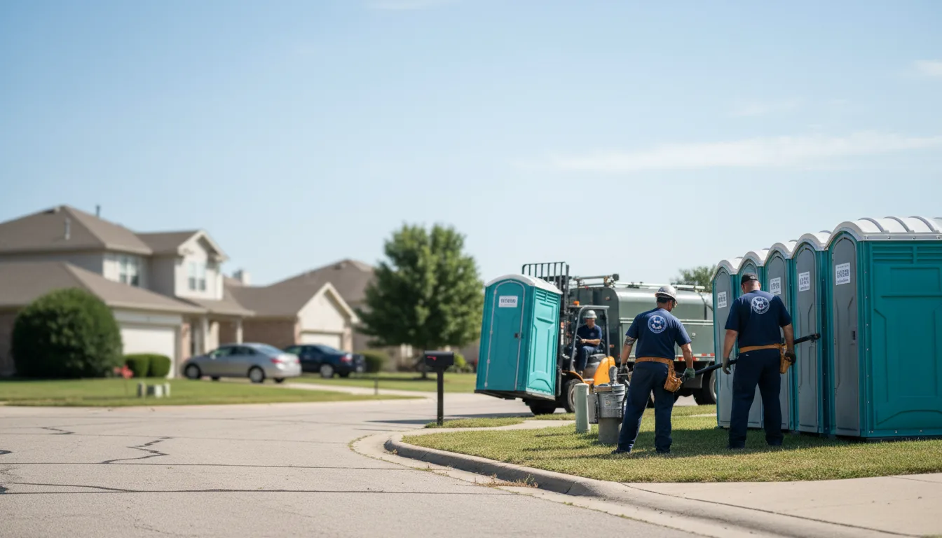 Porta Potty Rental in Bardolph, IL near me